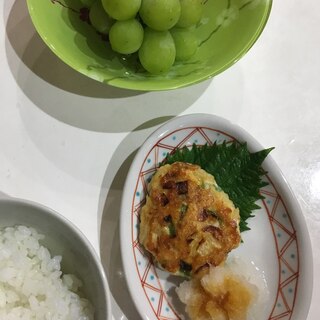 鶏つくねのおろし添え